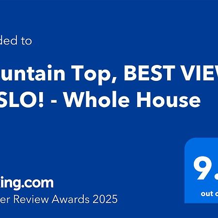 Mountain Top Getaway, Best View In Slo! - Whole House San Luis Obispo Ngoại thất bức ảnh